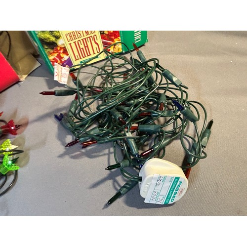 30 - Selection of Christmas lights - Viewing Section: O32