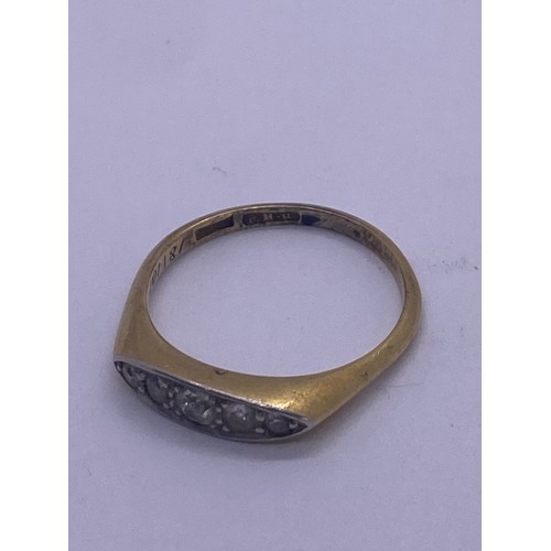 41 - 18ct Gold Ring (101/18) - Viewing Section: O35