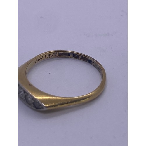 41 - 18ct Gold Ring (101/18) - Viewing Section: O35