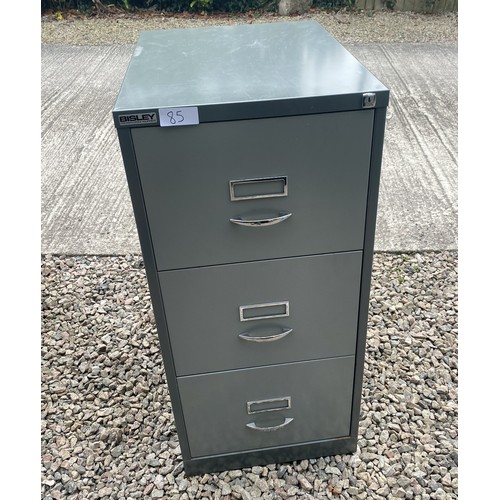 85 - Filing cabinet (102 x 62 x 47cm Approx.) - Viewing Section: S1