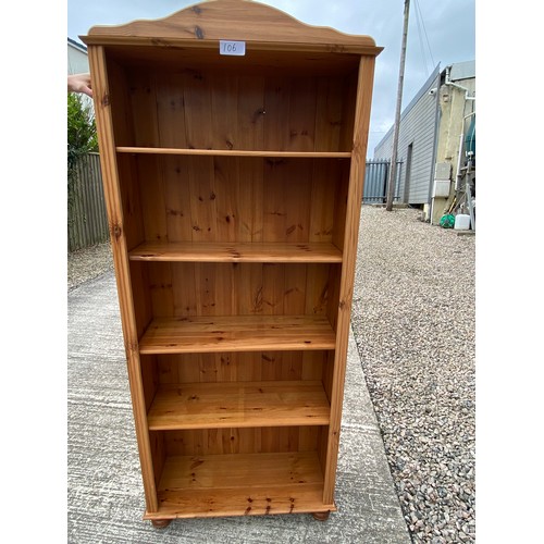 106 - Bookcase (172 x 30 x 74cm Approx.) - Viewing Section: S2