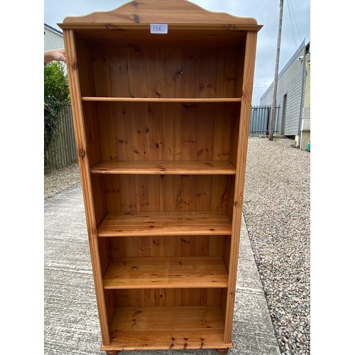 106 - Bookcase (172 x 30 x 74cm Approx.) - Viewing Section: S2