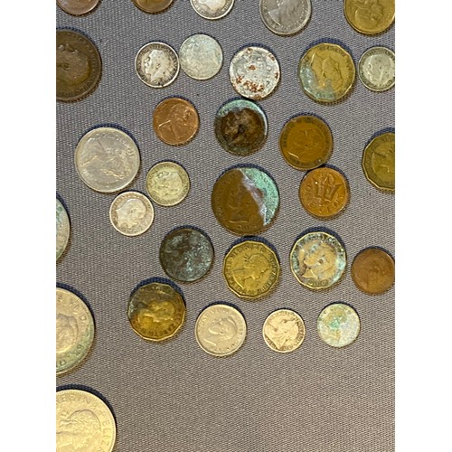 120 - Selection of various vintage coins inc half crowns - Viewing Section: O35