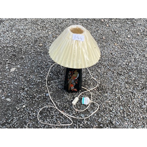 144 - Decorative bird lamp (52cm high approx.) - Viewing Section: O14