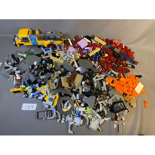 169 - Selection of various Lego mostly from the 'hidden sides' set  - Approx. 2.90kg - Viewing Section: O1... 