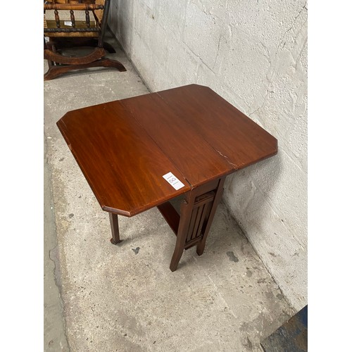 181 - Small drop leaf table - 56 x 50 x 19cm Approx. - Viewing Section: S4