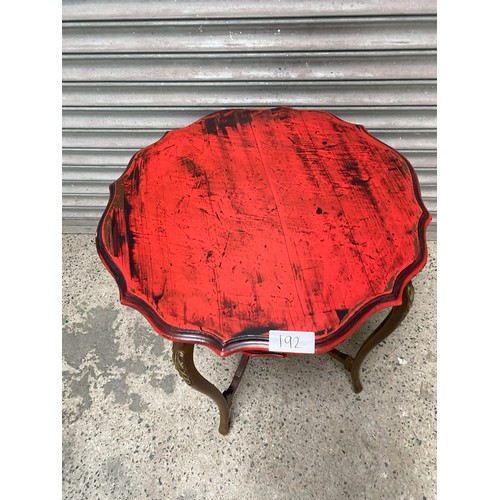 192 - End table - 70 tall x 60cm diameter Approx. - Viewing Section: S3