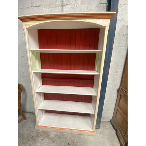 215 - Large bookcase (200 x 127 x 36cm Approx.) - Viewing Section: S5