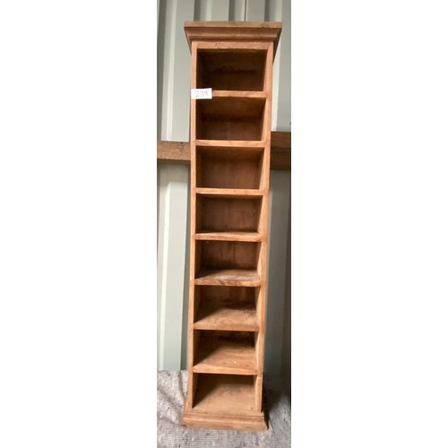 239 - CD rack (128 x 200 x 28cm Approx.) - Viewing Section: S3