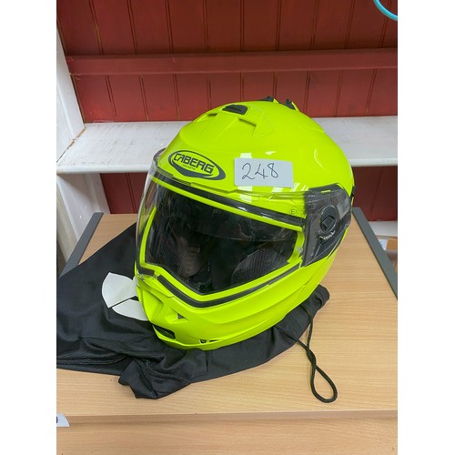 248 - Motor bike helmet - Viewing Section: O16