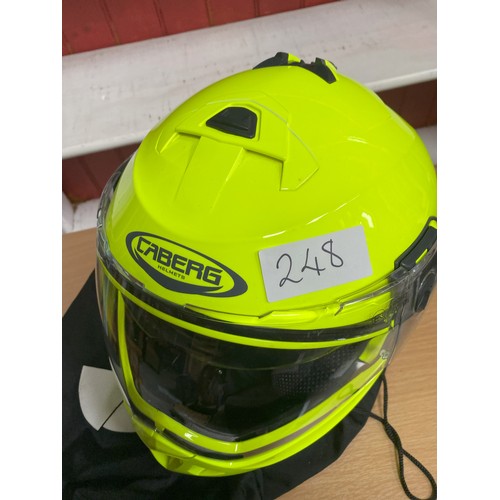 248 - Motor bike helmet - Viewing Section: O16