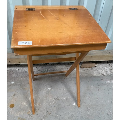 289 - Retro folding school desk - Viewing Section: S3