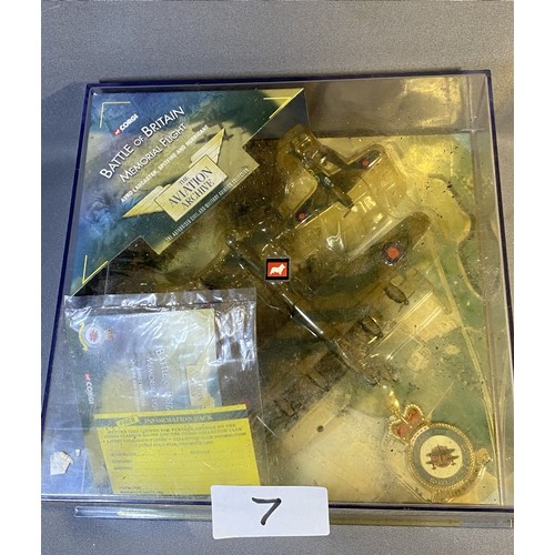 7 - Battle of Britain Corgi Model - Memorial Flight - Viewing Section: O28