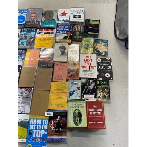 88 - Selection of Books  - Viewing Section: S14