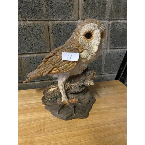 11 - Large Owl Ornament cm approx. high - Viewing Section: S6