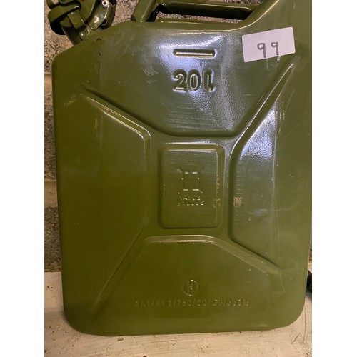 99 - Jerry Can - Like new - Viewing section: S14