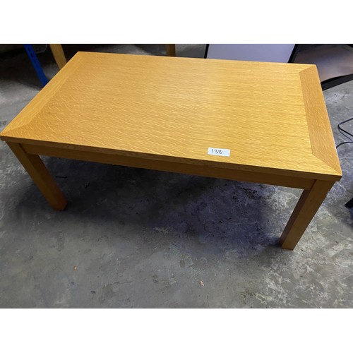 138 - Oak Coffee Table - 107 x 61 x 45 cm approx. - Viewing Section: S6