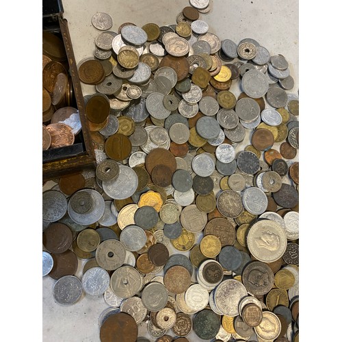 200 - Job lot of foreign & vintage coins - Viewing Section: O1B