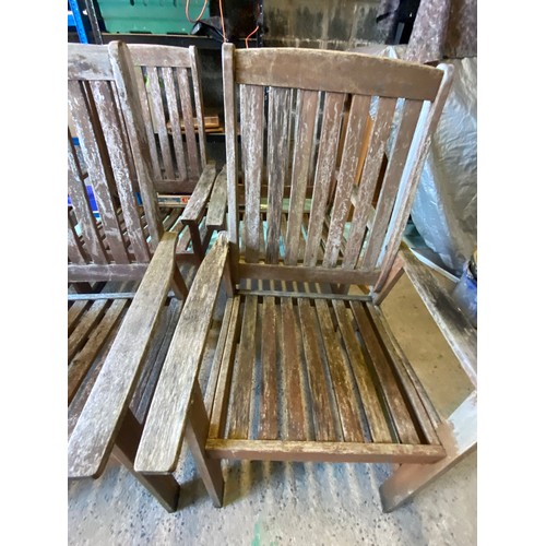 206 - 8 x Garden Chairs - Viewing Section: S4