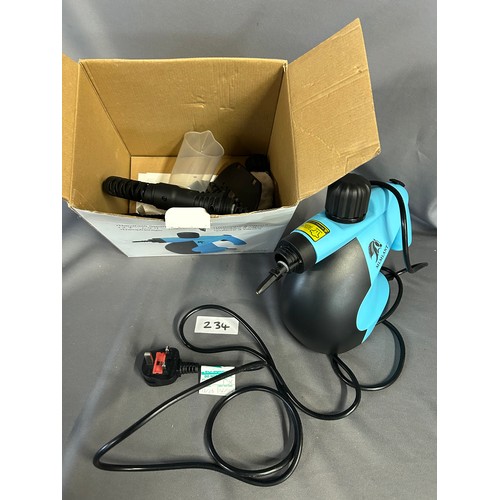 234 - Handheld Steam Cleaner - Viewing Section: O40