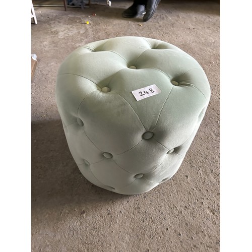 248 - Small Foot Stool  - Viewing Section: S8