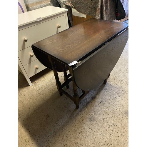 298 - Drop Leaf Table - 152 x 87 x 74 cm approx. - Viewing Section: S12