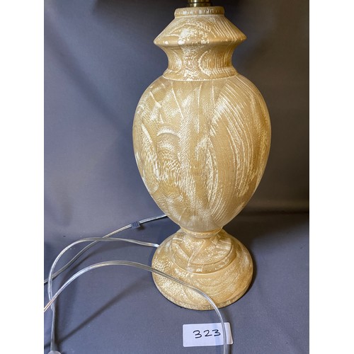 323 - Lamp - H64cm approx. - Viewing Section: O39