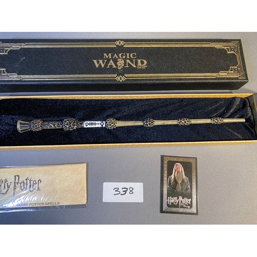 338 - Professor Dumbledore - Harry Potter - Model Wand - Viewing Section: O34