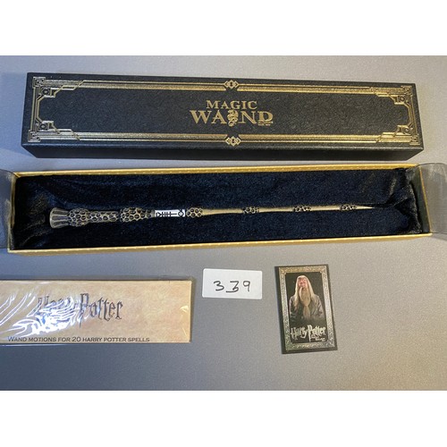 339 - Professor Dumbledore - Harry Potter - Model Wand - Viewing Section: O46