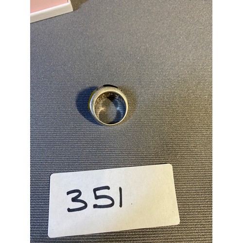 351 - Silver Ring - Viewing Section: O47