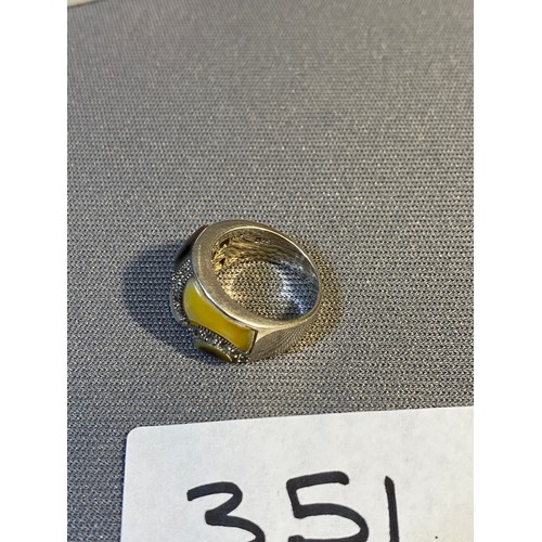 351 - Silver Ring - Viewing Section: O47