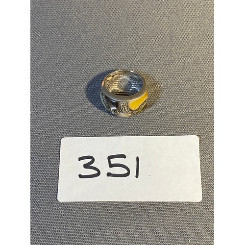 351 - Silver Ring - Viewing Section: O47