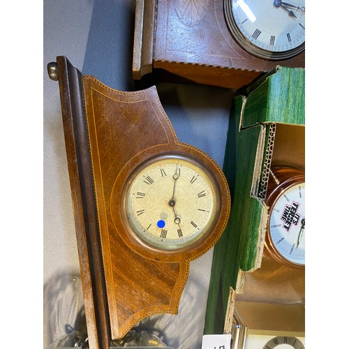 579 - Selection of various clocks & parts - Viewing Section: O34