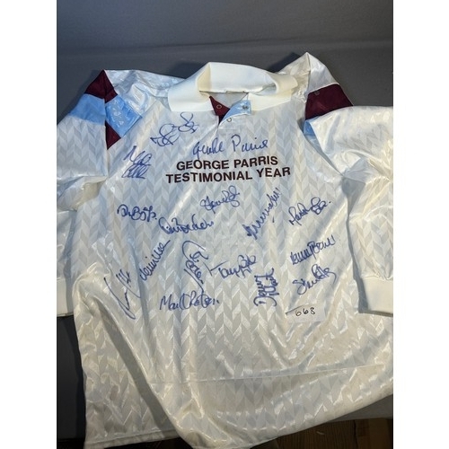 668 - Signed George Parris Shirt - Viewing Section: O6