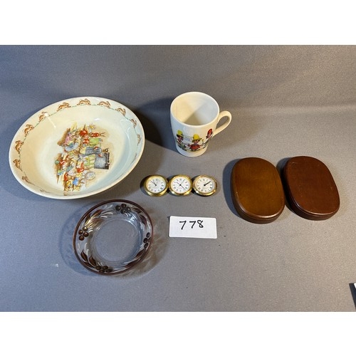 778 - Selection of various items - Viewing Section: O45