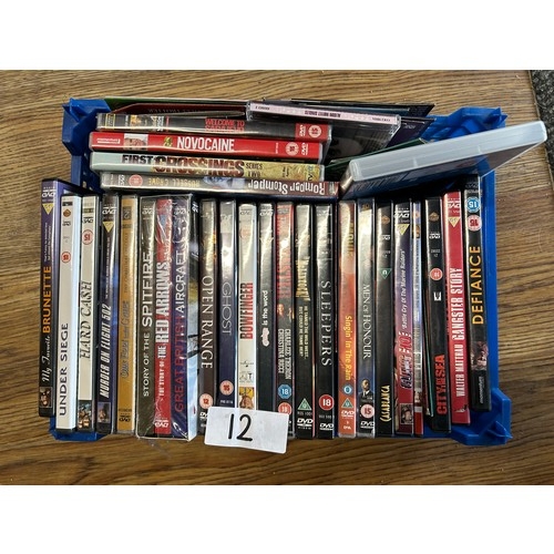 12 - Selection of DVDs - Viewing Section: O37