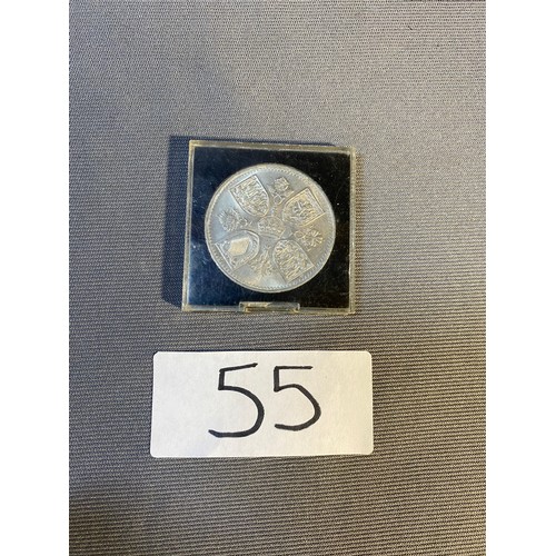 55 - 1953 - 5 Shillings - Viewing Section: O1A