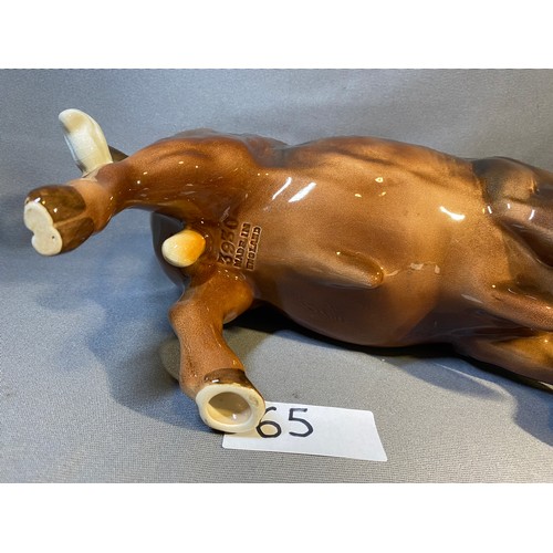 65 - 3930 Porcelain Bull ornament - Viewing Section: O45