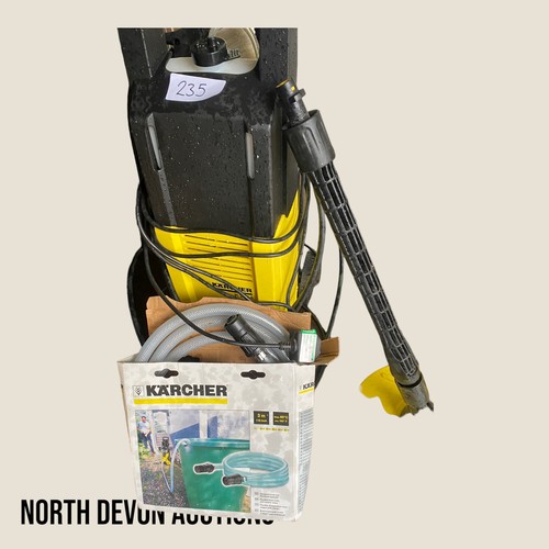 235 - Karcher Pressure Washer + Accessories  - Viewing Section:S14