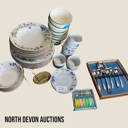 275 - Selection of various china - Viewing Section: O26