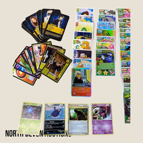 311 - Large selection of various collectable cards - Moshi Monsters, Bin Weevils, Pokemon, Club Penguin, S... 