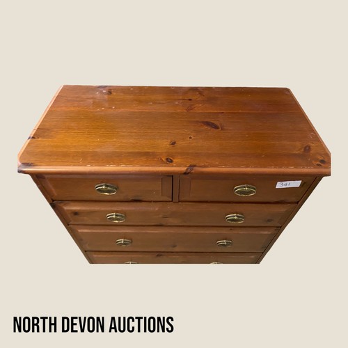 341 - Pine Chest of Drawers - Viewing Section: S7