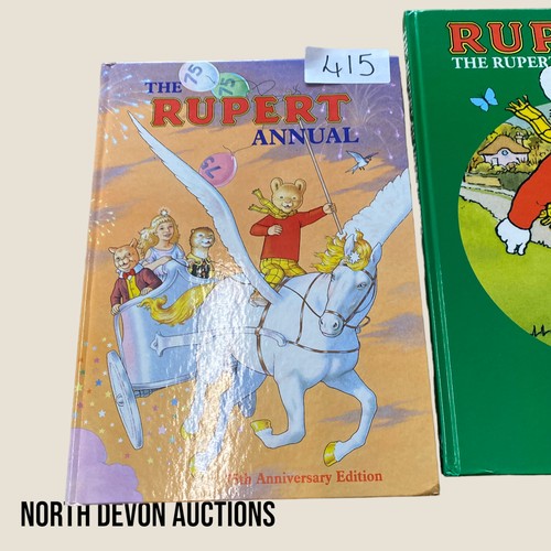 415 - Rupert Annual No 60 + Rupert Bear Dossier - Viewing section: O4