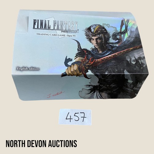 457 - Final Fantasy Collectable cards  - English Editions - Viewing Section: O2