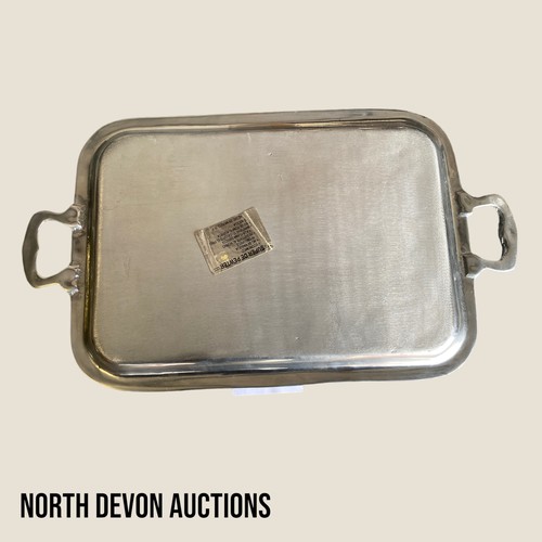 676 - Pewter Tray - Viewing Section: O45