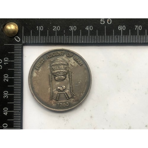 43 - First Acent of Man 1783 Medal 22g - Viewing Section: O1A