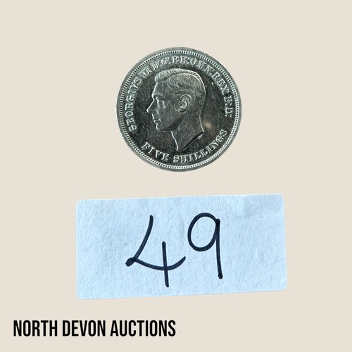 49 - UK 1951 Five Shillings - Festival of Britain - Viewing Section: O1A