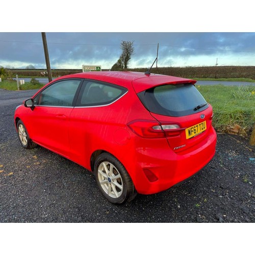 1 - 2017 Ford Fiesta Zetec - Only 10,800 Miles - Excellent Condition - New MOT - Purchase commission red... 