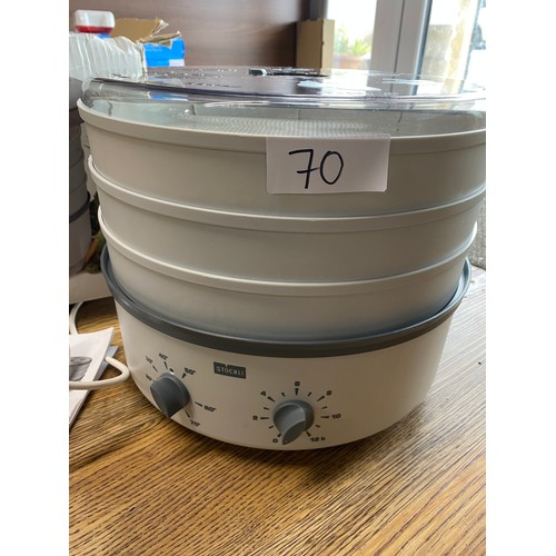 70 - Dorrex Dehydrator with box and instructions - Viewing Section: O30
