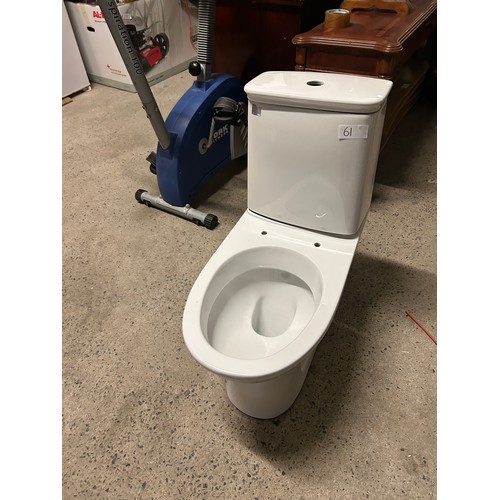 61 - White ceramic toilet - Viewing section: S16